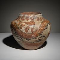 Zia Polychrome Pottery Olla