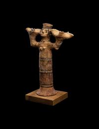 A Canaanite Pottery Figure