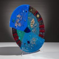 Ralph Bacerra (American, 1938–2008) — Untitled Glass Platter, 2000
