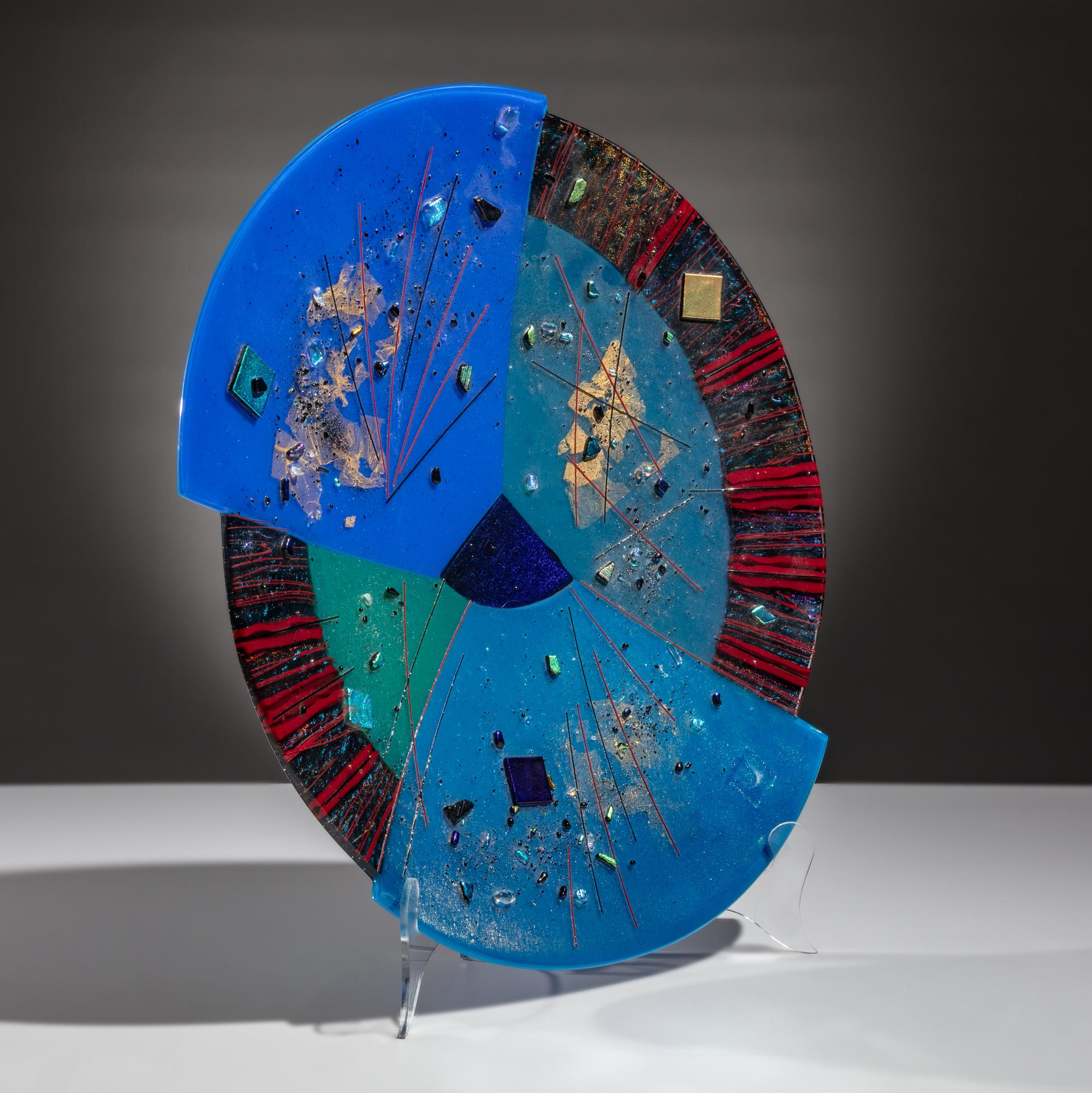 Ralph Bacerra (American, 1938–2008) — Untitled Glass Platter, 2000
