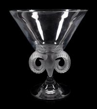 A Lalique Aries Vase