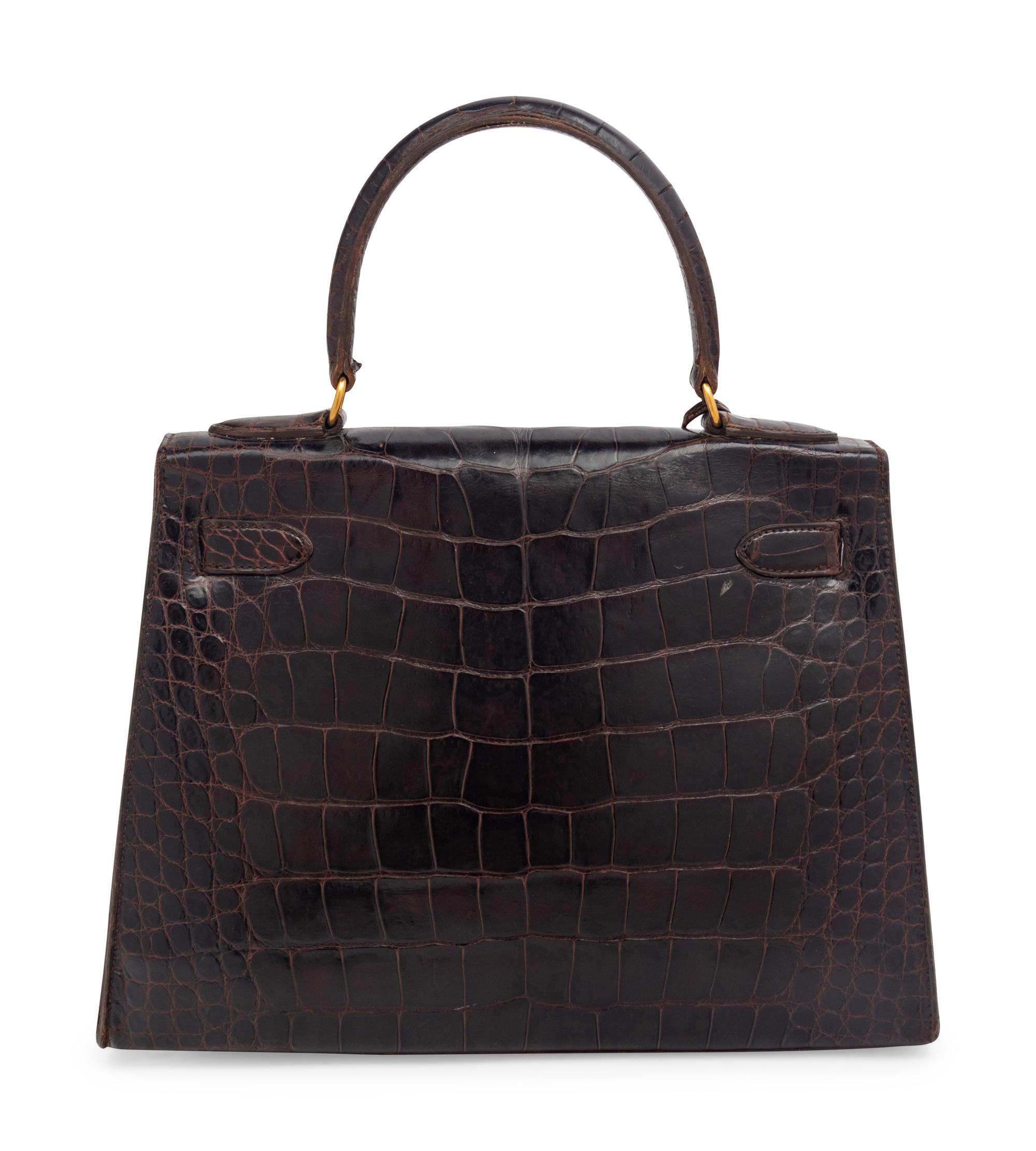 HERMÈS, CROCODILE KELLY 28