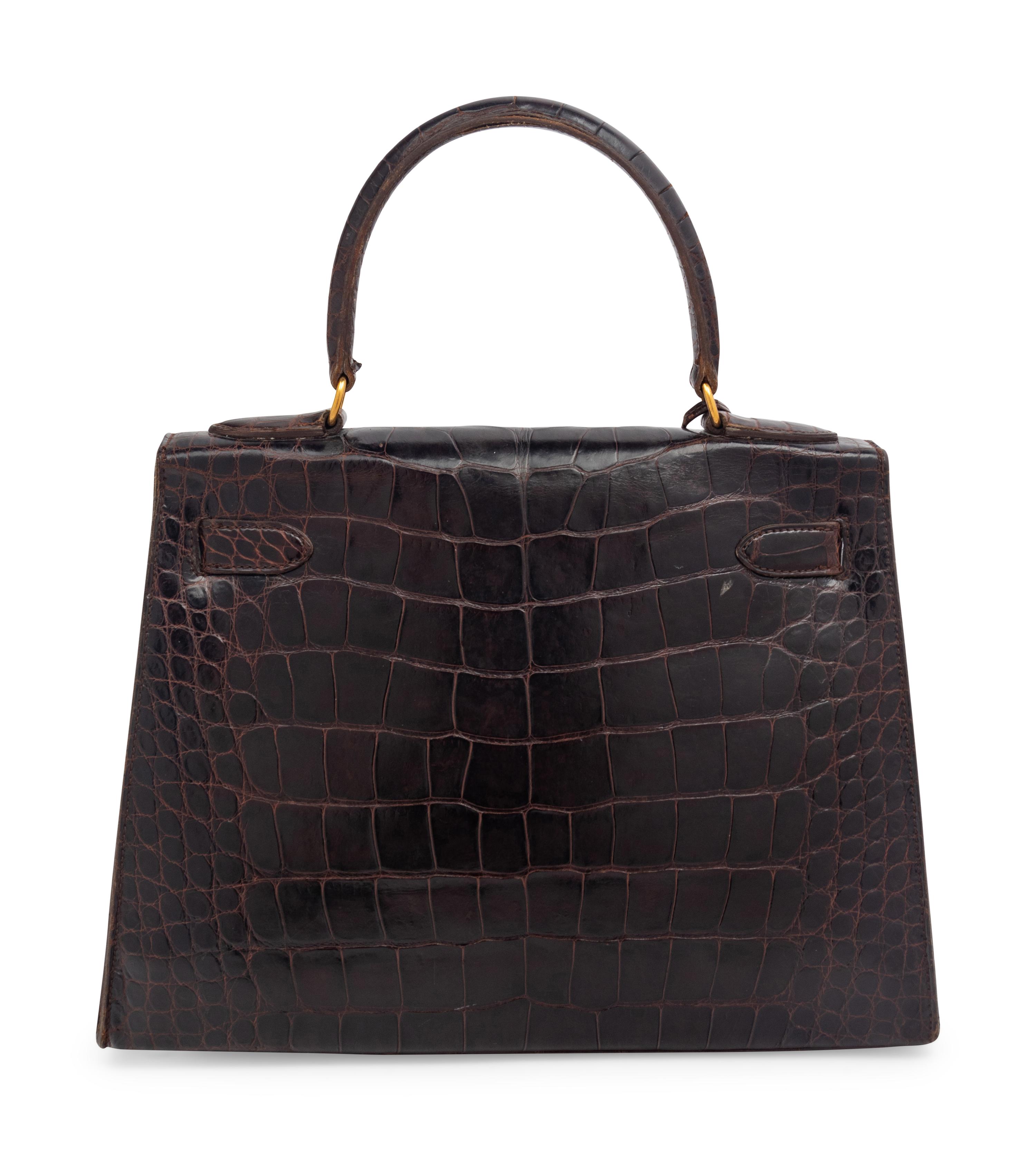 HERMÈS, CROCODILE KELLY 28