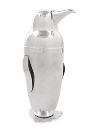 A Napier 'Penguin' Cocktail Shaker