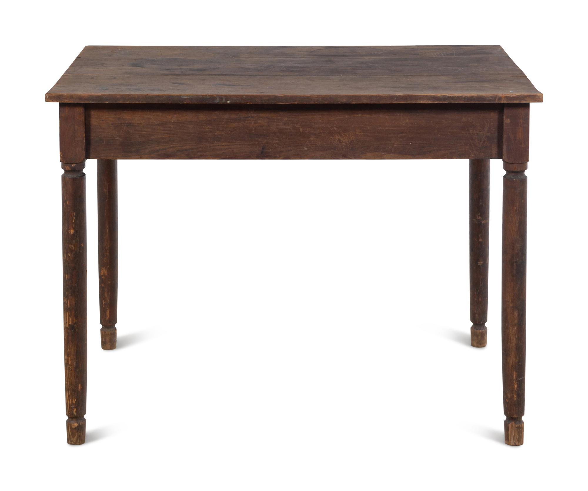 An English Oak Tavern Table
