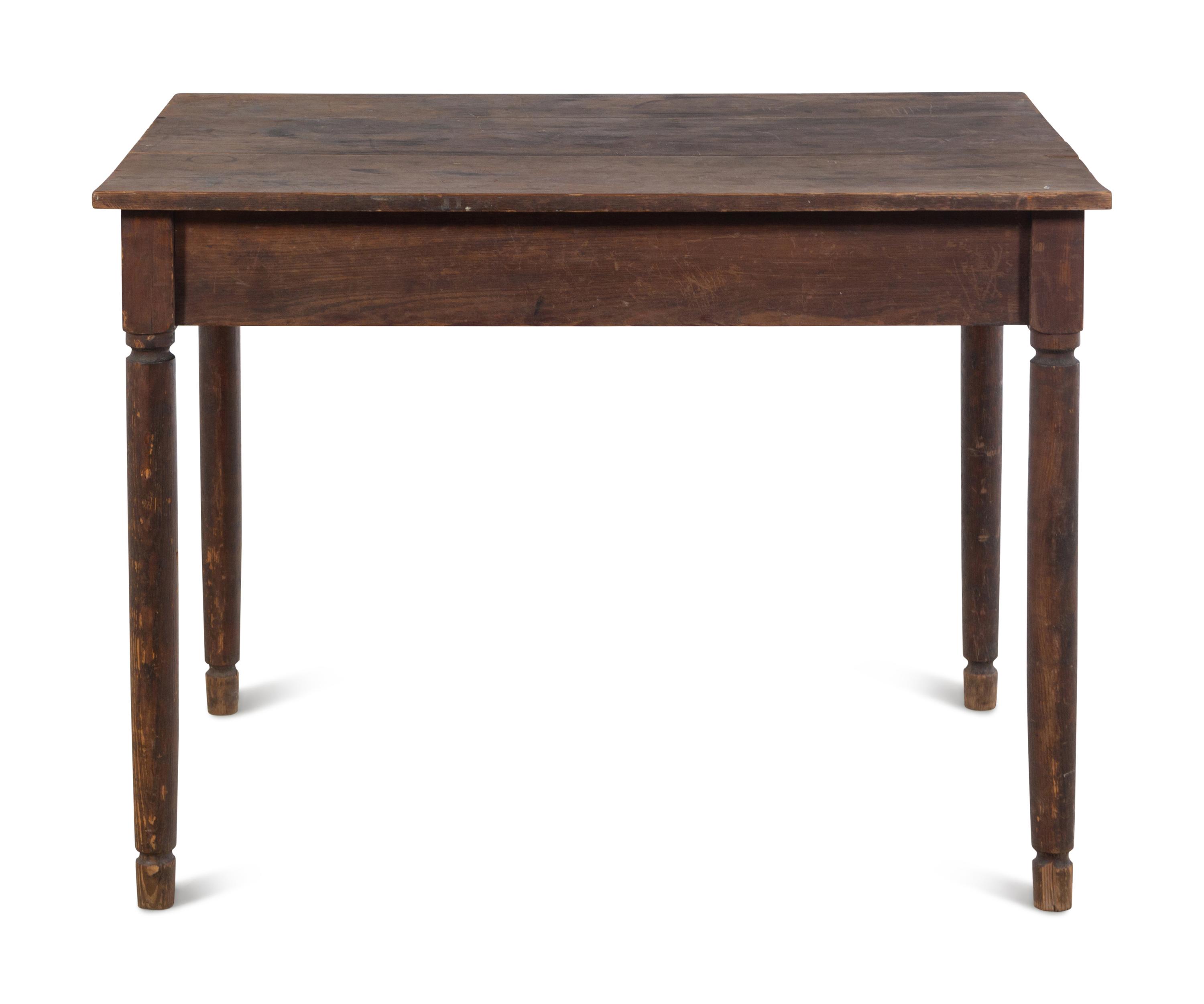 An English Oak Tavern Table