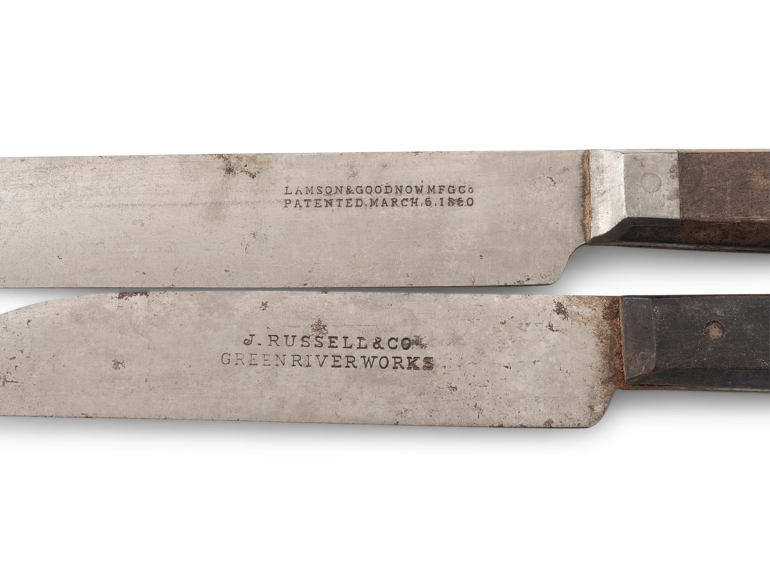 John C. Milligan army camp mess kit. Patented 20 January 1863.