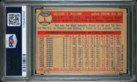 A 1957 Topps Ted Williams Baseball Card No. 1 (PSA 3 VG)