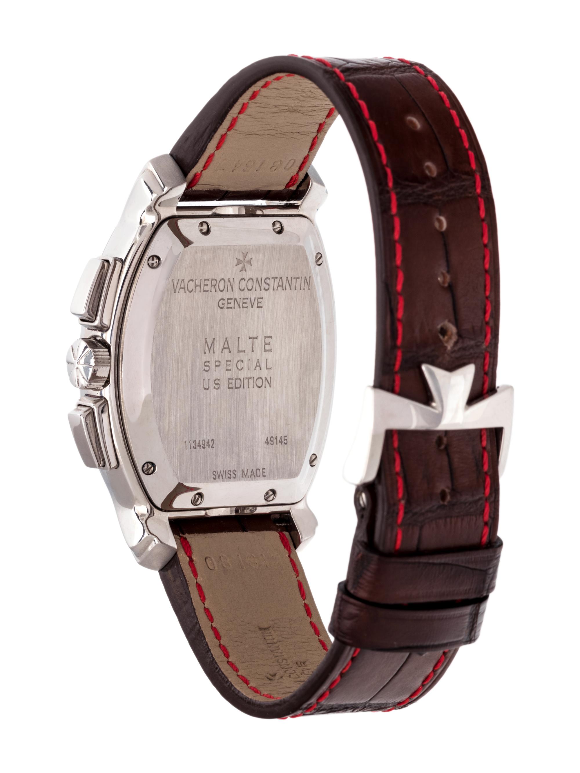 VACHERON CONSTANTIN, STAINLESS STEEL LIMITED EDITION REF. 49145 'MALTE ROYAL EAGLE' CHRONOGRAPH WRISTWATCH
