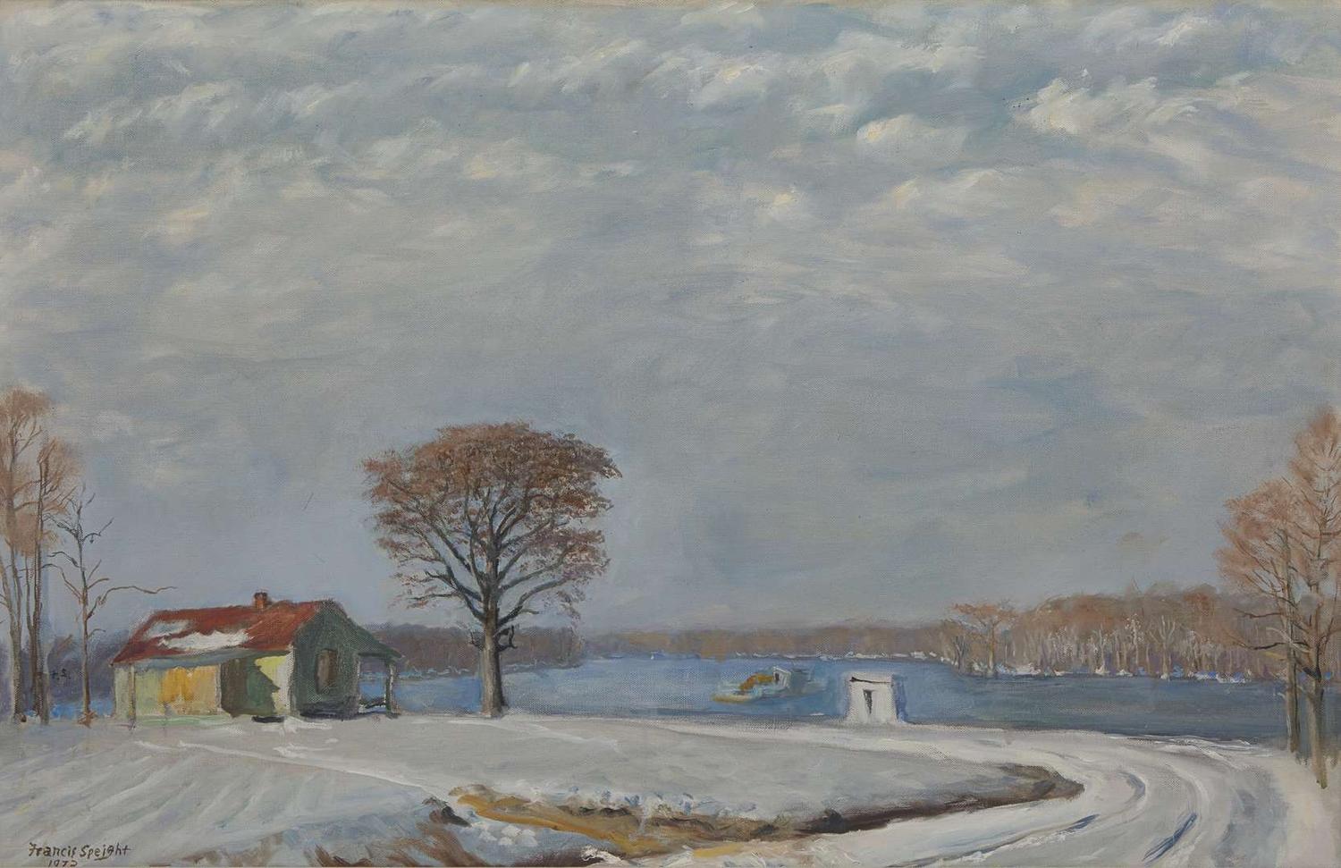 Francis Speight (American, 1896–1989) - Winter Landscape