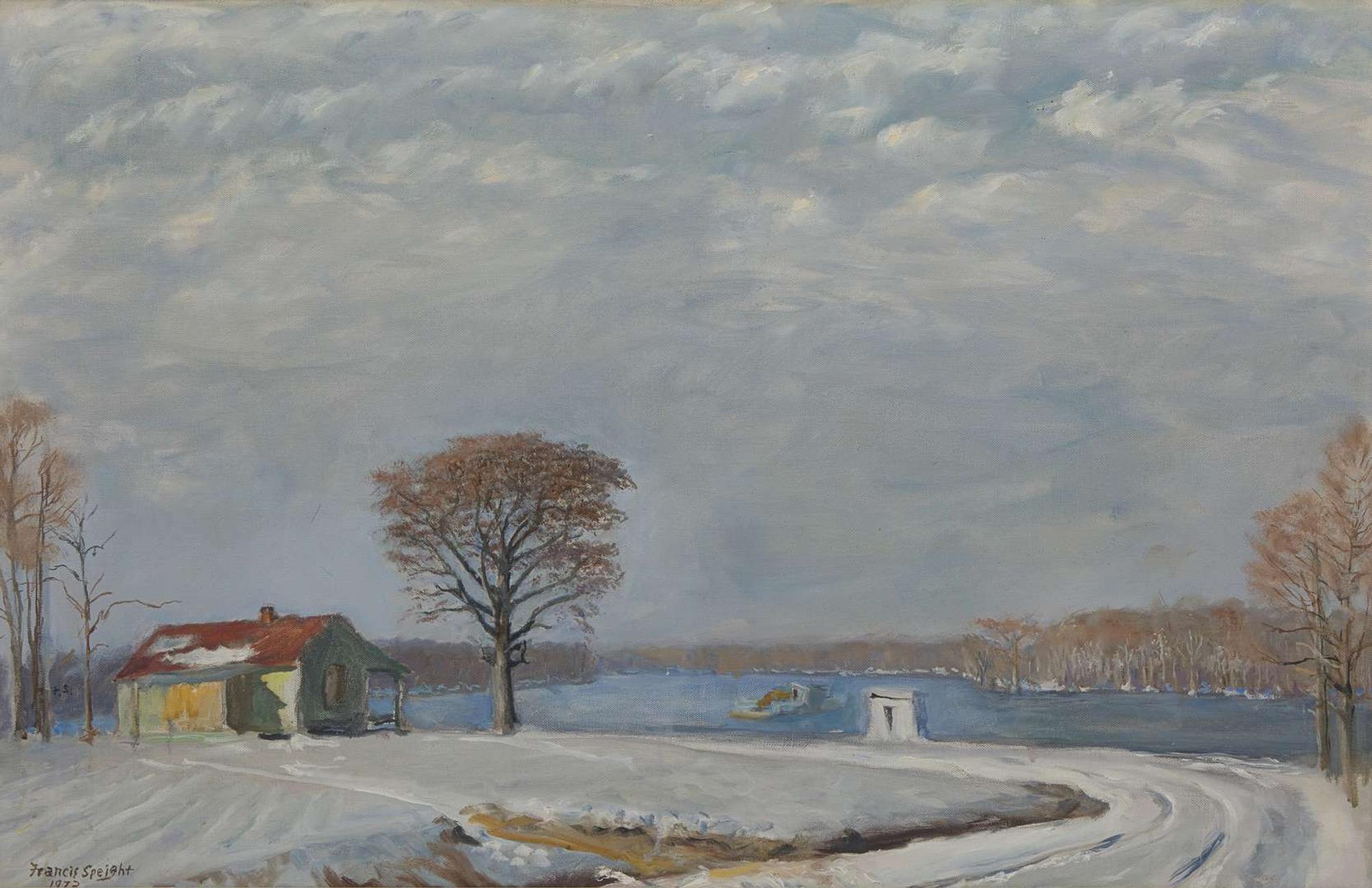 Francis Speight (American, 1896–1989) - Winter Landscape