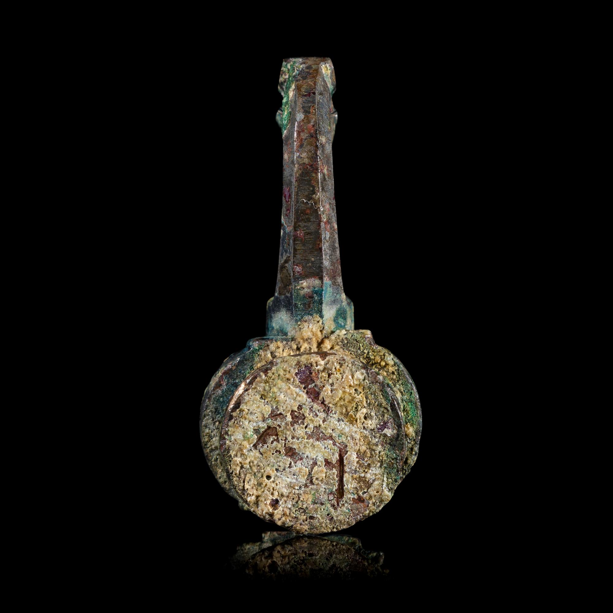 Three Chinese Metal Garment Hooks, Warring State Period-Han Dynasty 戰國-漢 帶 鉤 三件