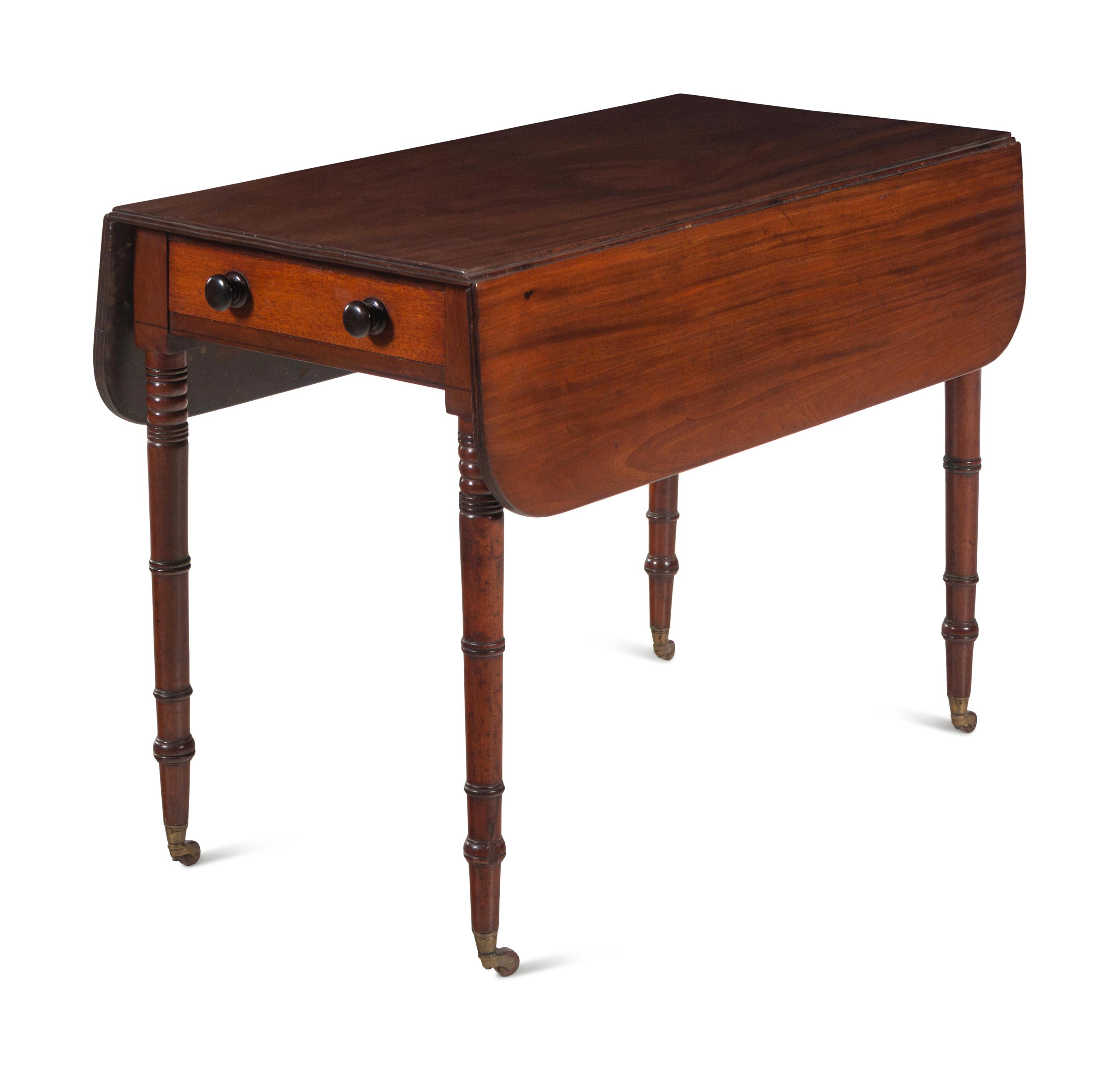A Regency Style Mahogany Pembroke Table