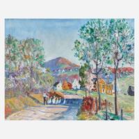 Walter Emerson Baum (American, 1884–1956) Road to Hexakopf Mountain