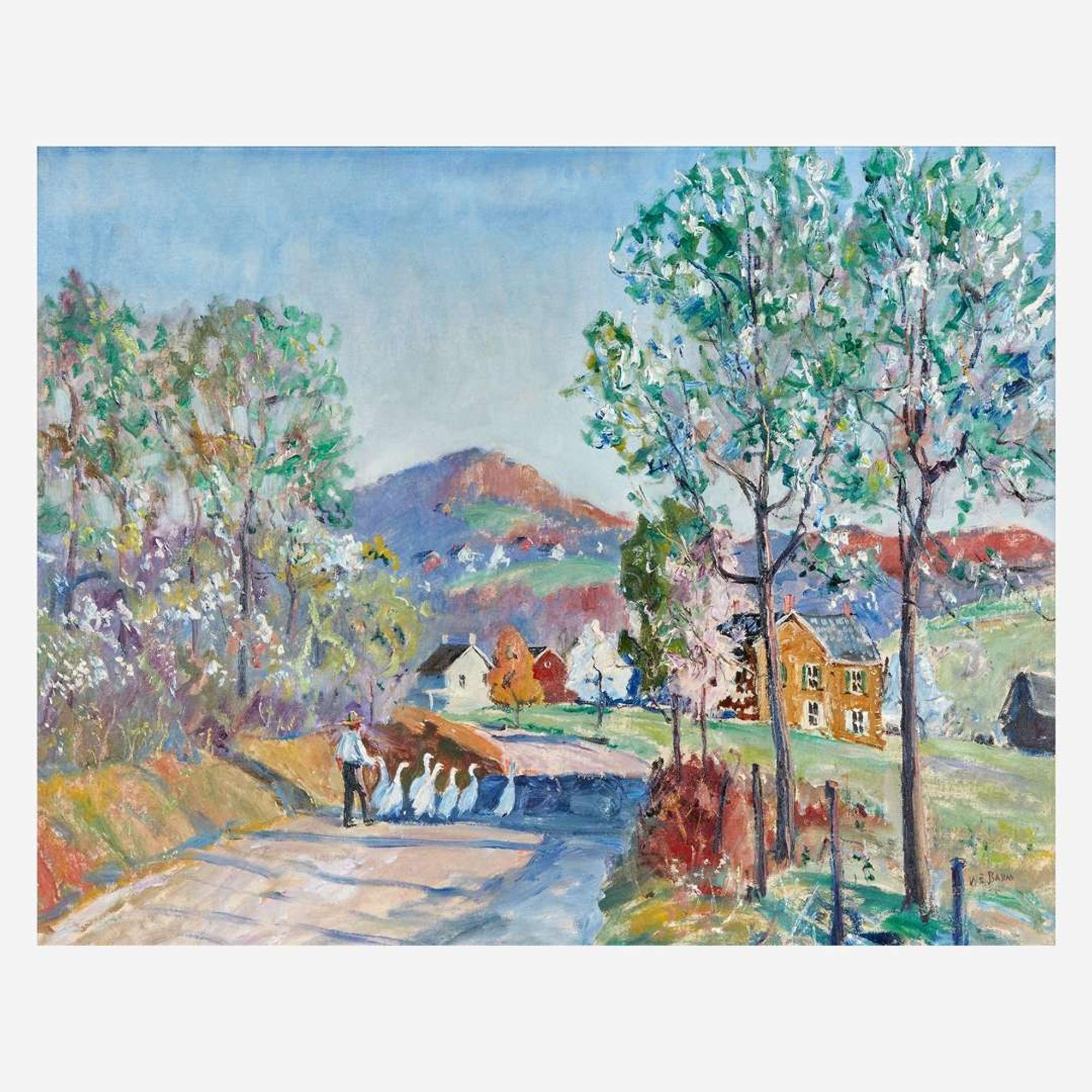 Walter Emerson Baum (American, 1884–1956) Road to Hexakopf Mountain