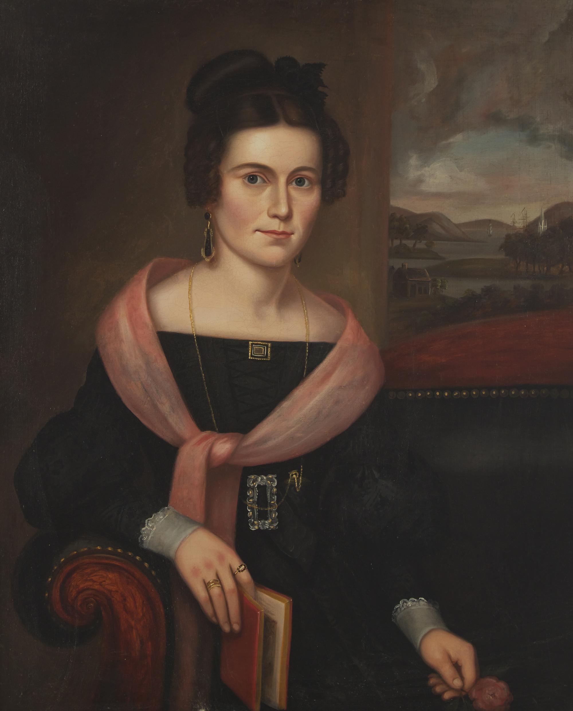 Orlando Hand Bears (1811-1851), Three Portraits: Members Of The Hendrick Family
