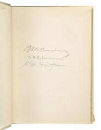 [MANHATTAN PROJECT]. OPPENHEIMER, J. Robert (1904-1967). A group of works relating to Oppenheimer from the library of American scientist and chairman of the National bureau of Standards, Wallace R. Brode (1900-1974), comprising: