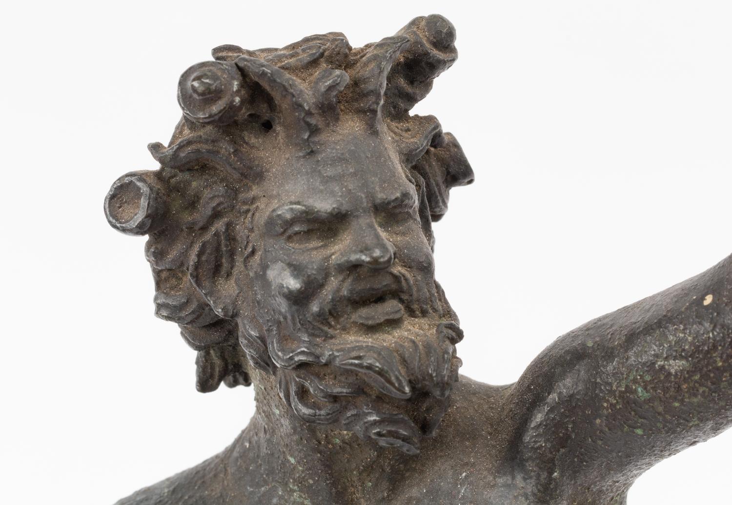 A Continental Carved Marble Figure of Dante Alighieri
