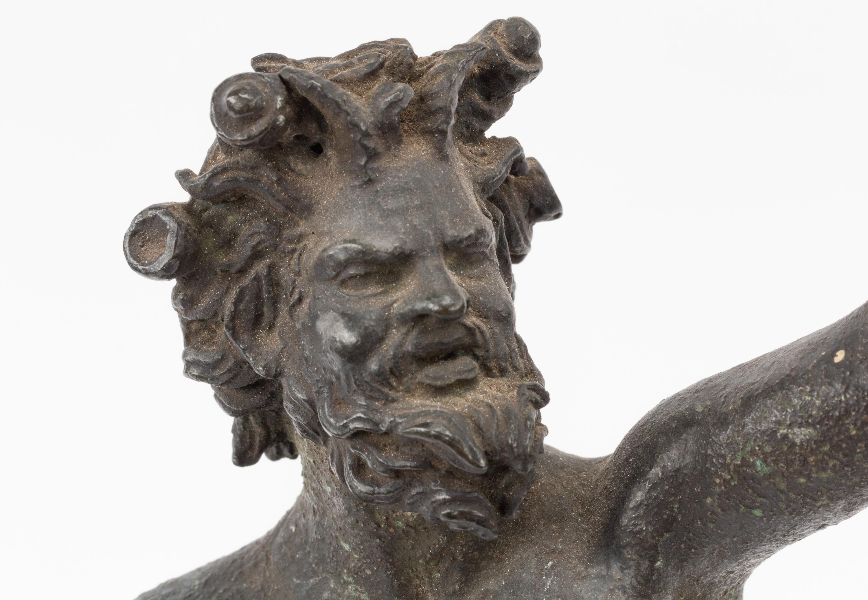 A Continental Carved Marble Figure of Dante Alighieri