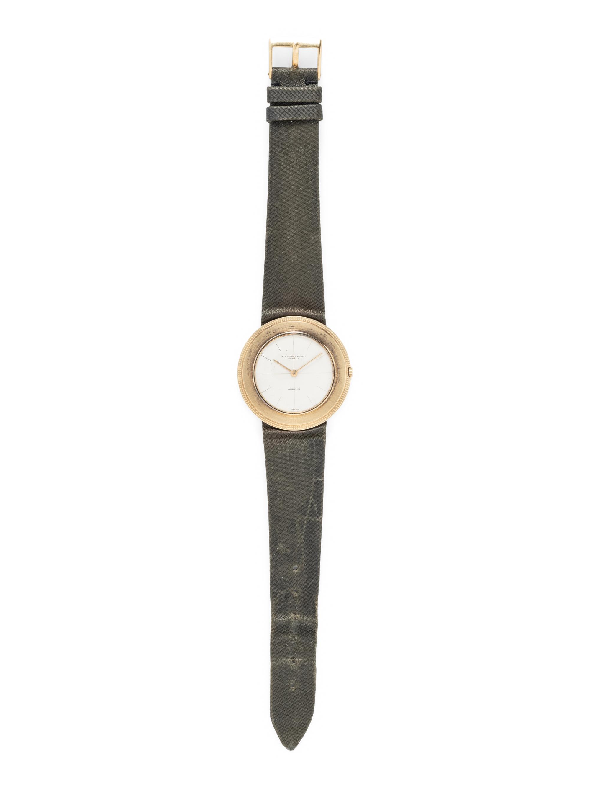 AUDEMARS PIGUET FOR GÜBELIN, 18K YELLOW GOLD WATCH