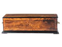 A Swiss Inlaid Longue March Sublime Harmonie Cylinder Music Box