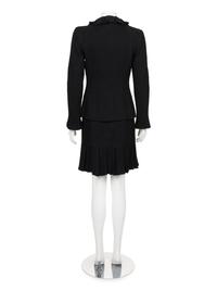 Chanel Tweed Pleated Skirt Ensemble, Fall 1997