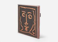 Pablo Picasso (Spanish, 1891-1973) -Visage aux Cheveux Bouclés