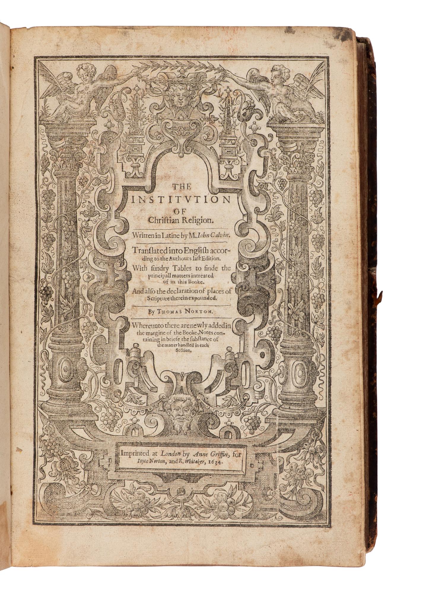 [Religion] Calvin, John. The Institution of Christian Religion