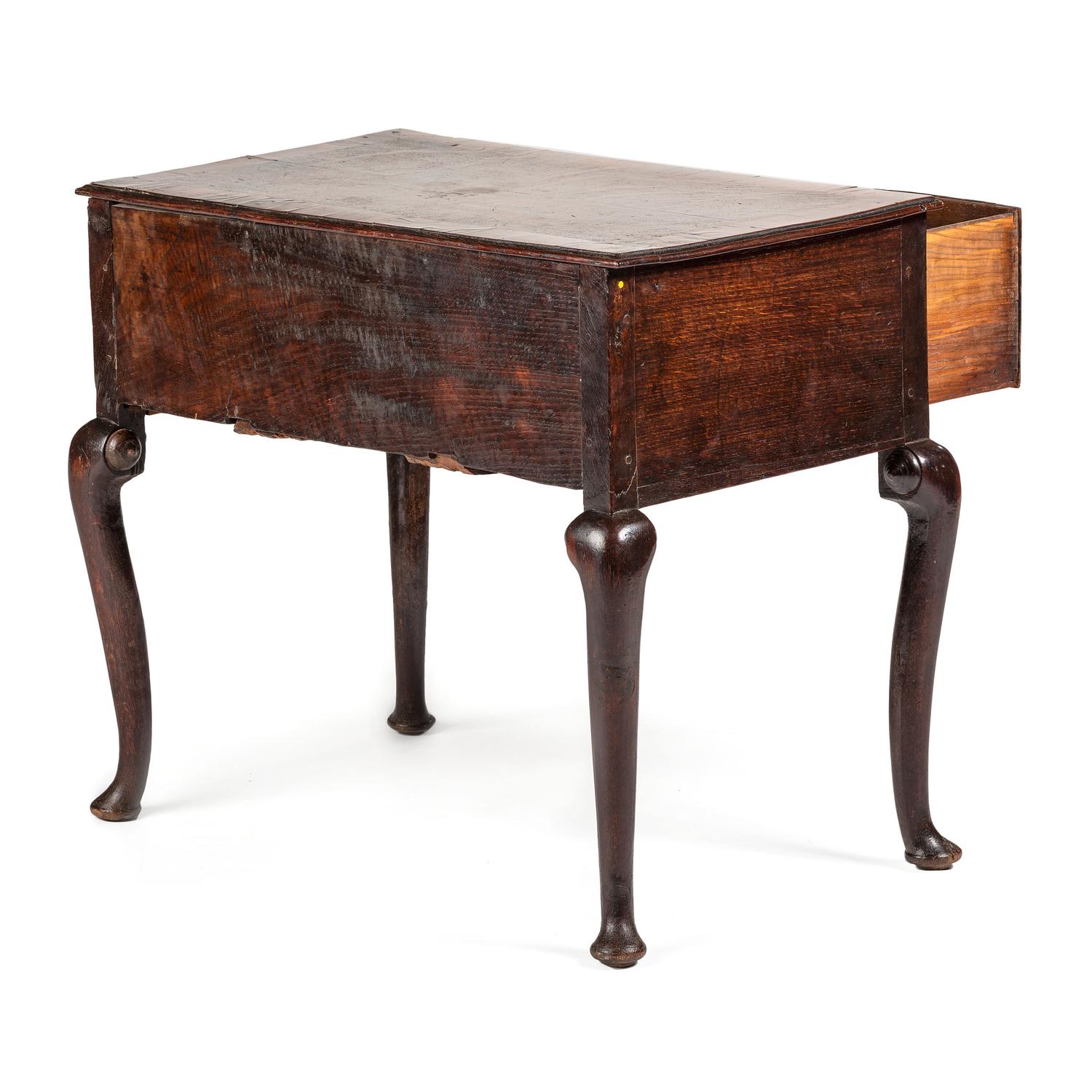 A Queen Anne Oak Dressing Table