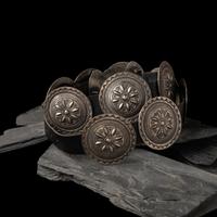 Martha Cayatineto (Diné, 20th century) — Sterling Silver Concha Belt