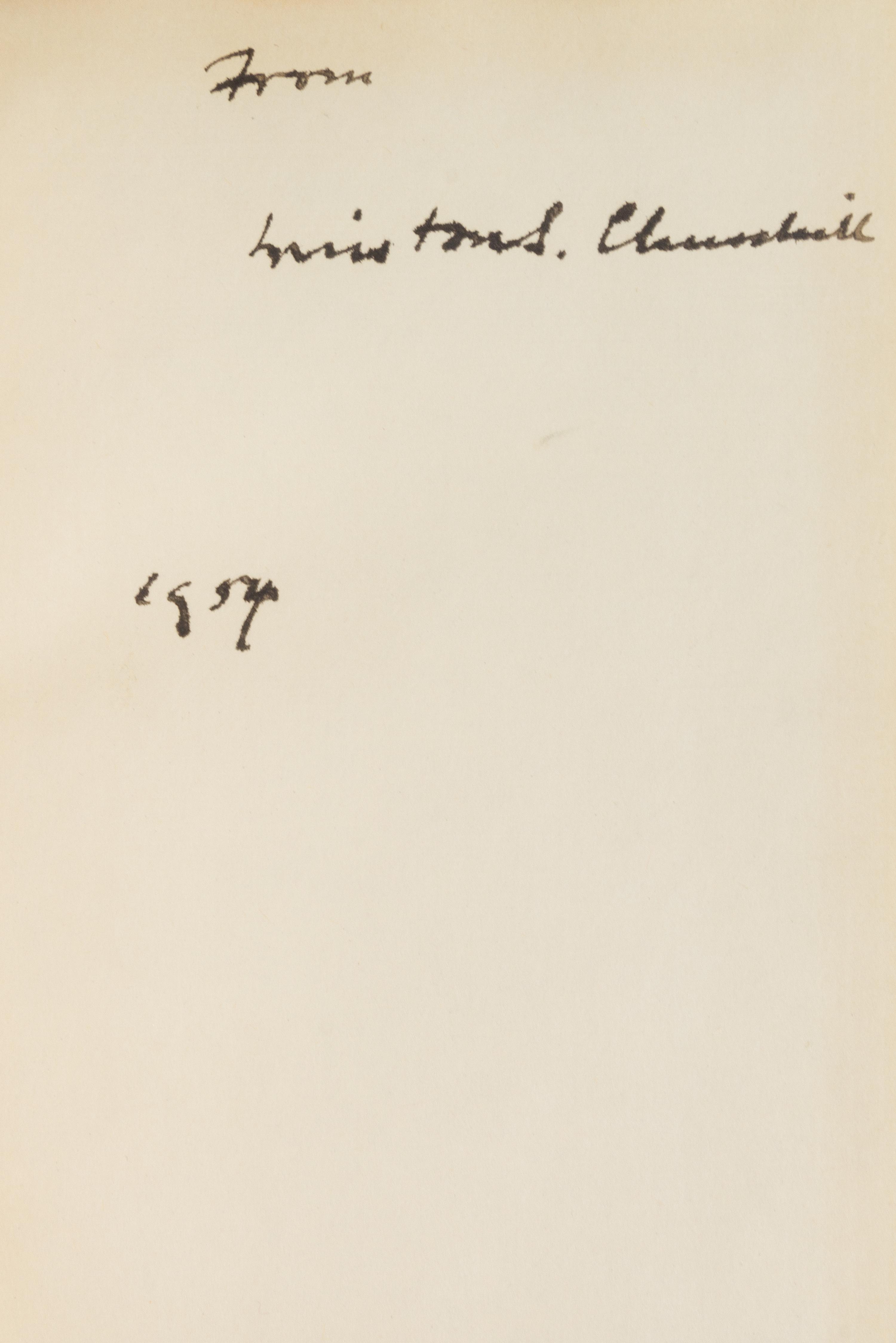 CHURCHILL, WINSTON. The Second World War. London, 1948-1954. Signed [with] A History of the English-Speaking Peoples. L, 1956-58. [10vs