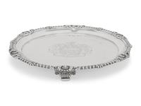A Paul Storr Silver Salver