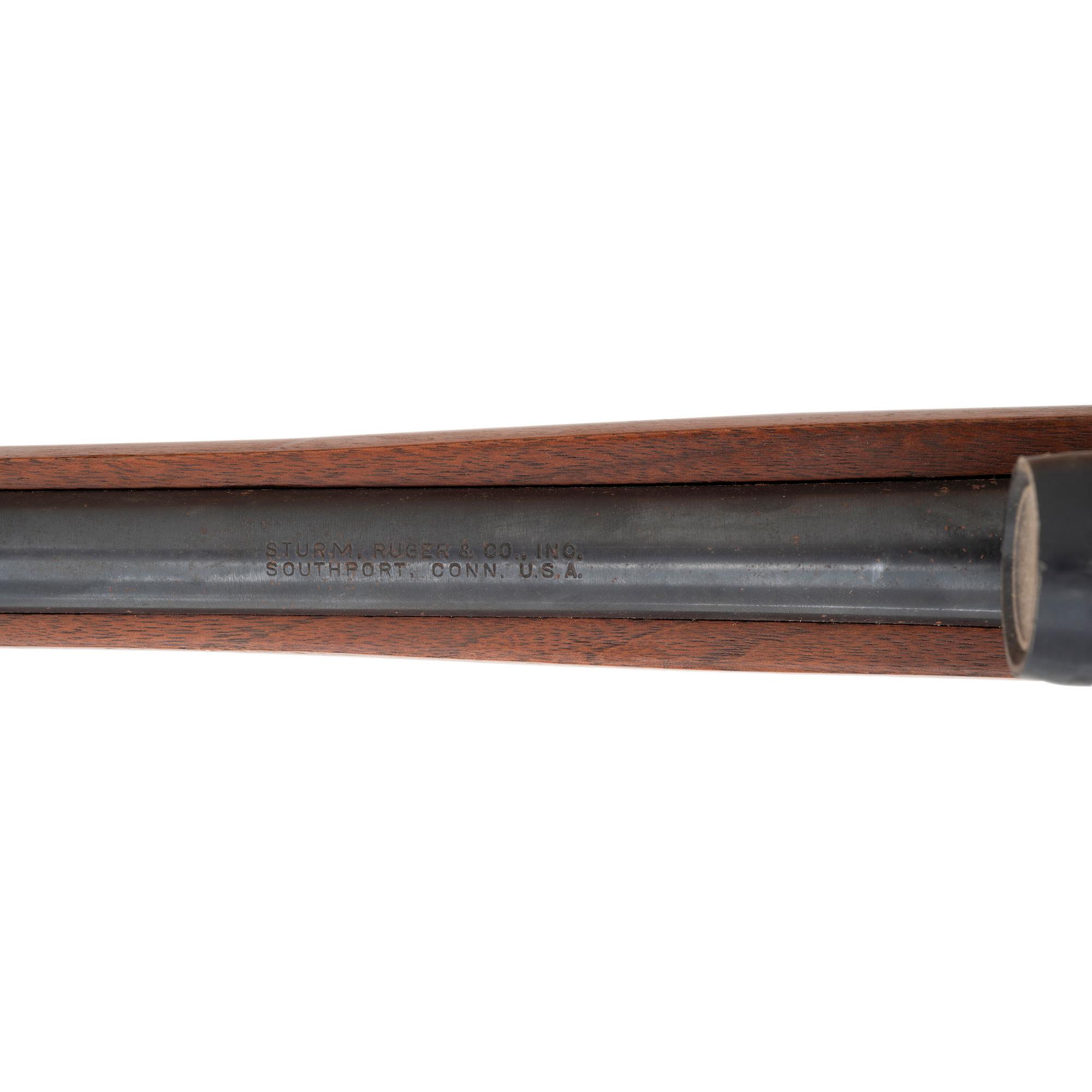 *Ruger 10/22 Rifle with Mannlicher Style Stock and Bushnell Scope