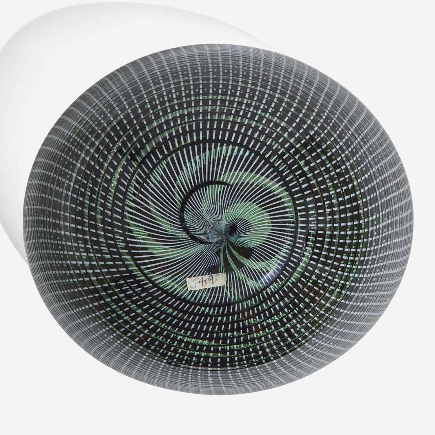 Lino Tagliapietra (Italian, b. 1934) and Marina Angelin (20th century) "Tessuto" Vase, Effetre International, Italy, 1986