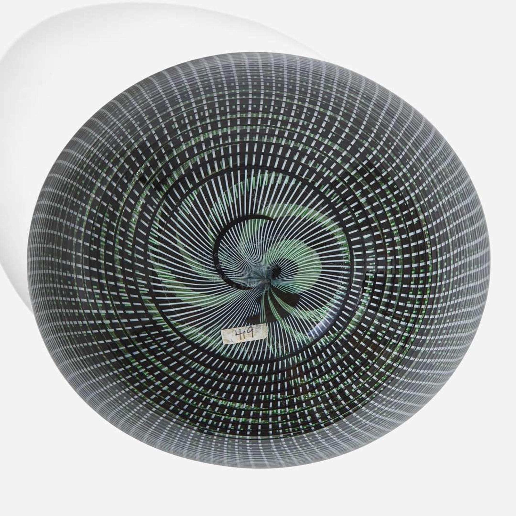 Lino Tagliapietra (Italian, b. 1934) and Marina Angelin (20th century) "Tessuto" Vase, Effetre International, Italy, 1986