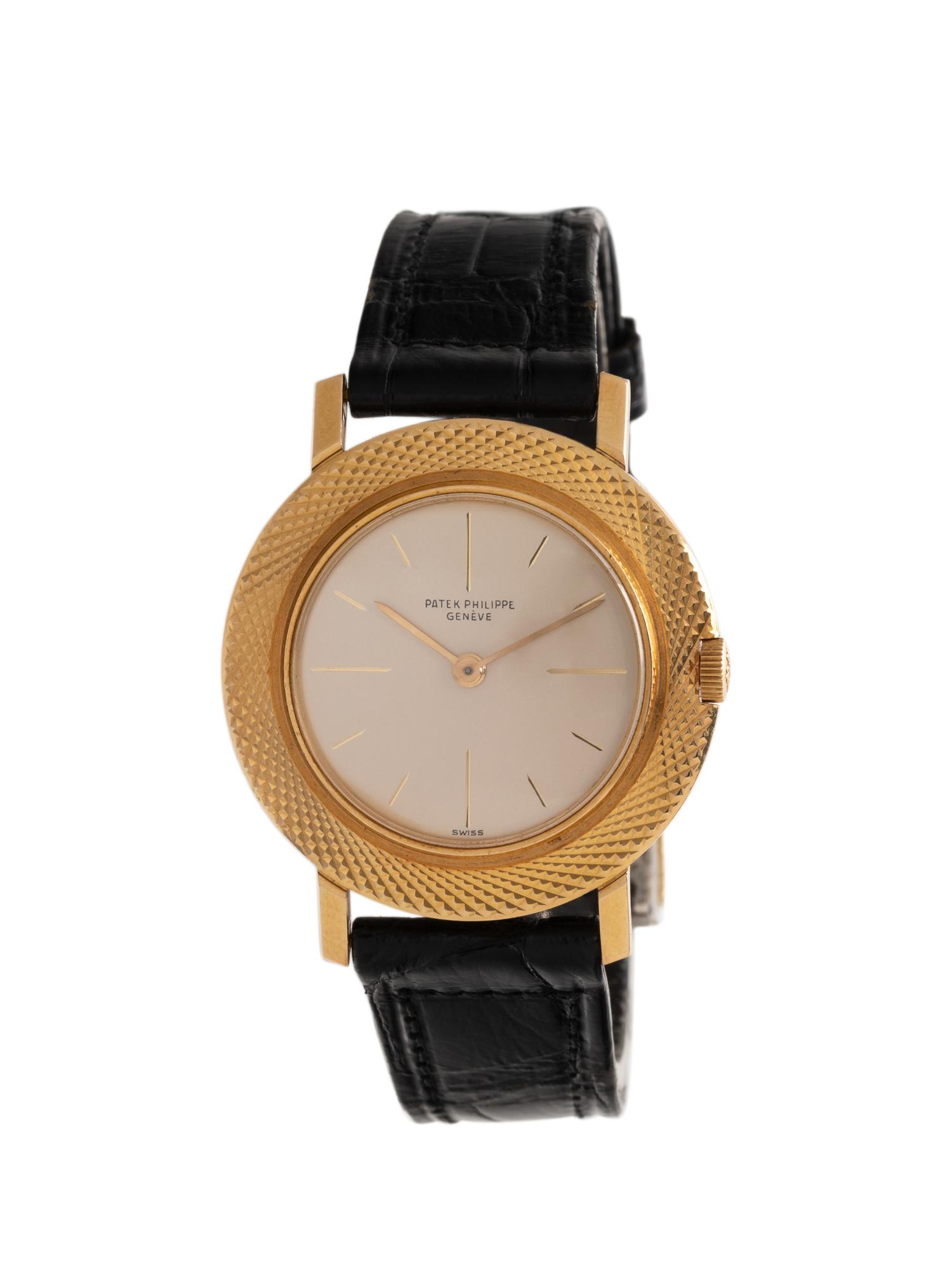 PATEK PHILIPPE, REF. 2594 18K YELLOW GOLD WRISTWATCH