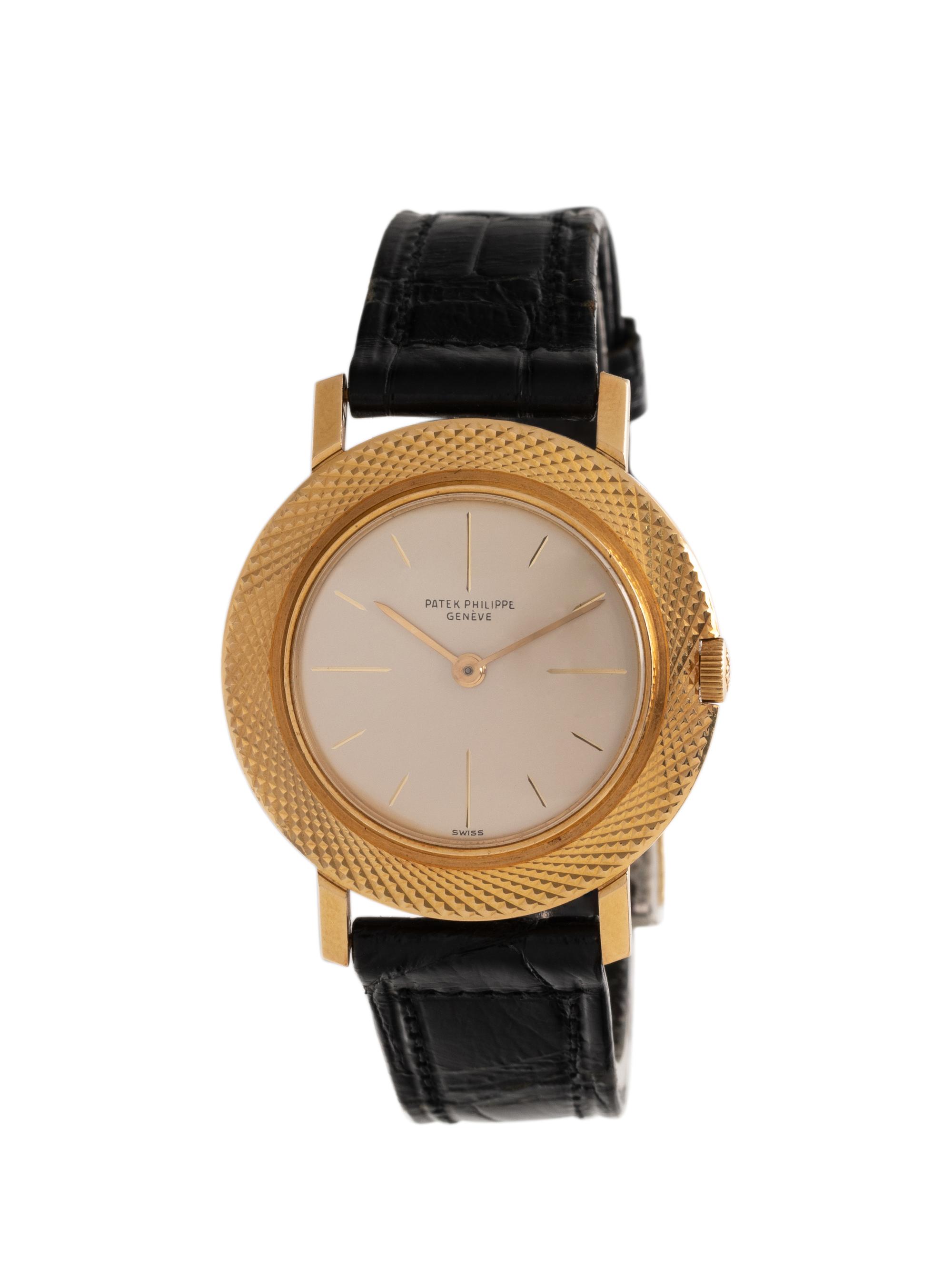 PATEK PHILIPPE, REF. 2594 18K YELLOW GOLD WRISTWATCH