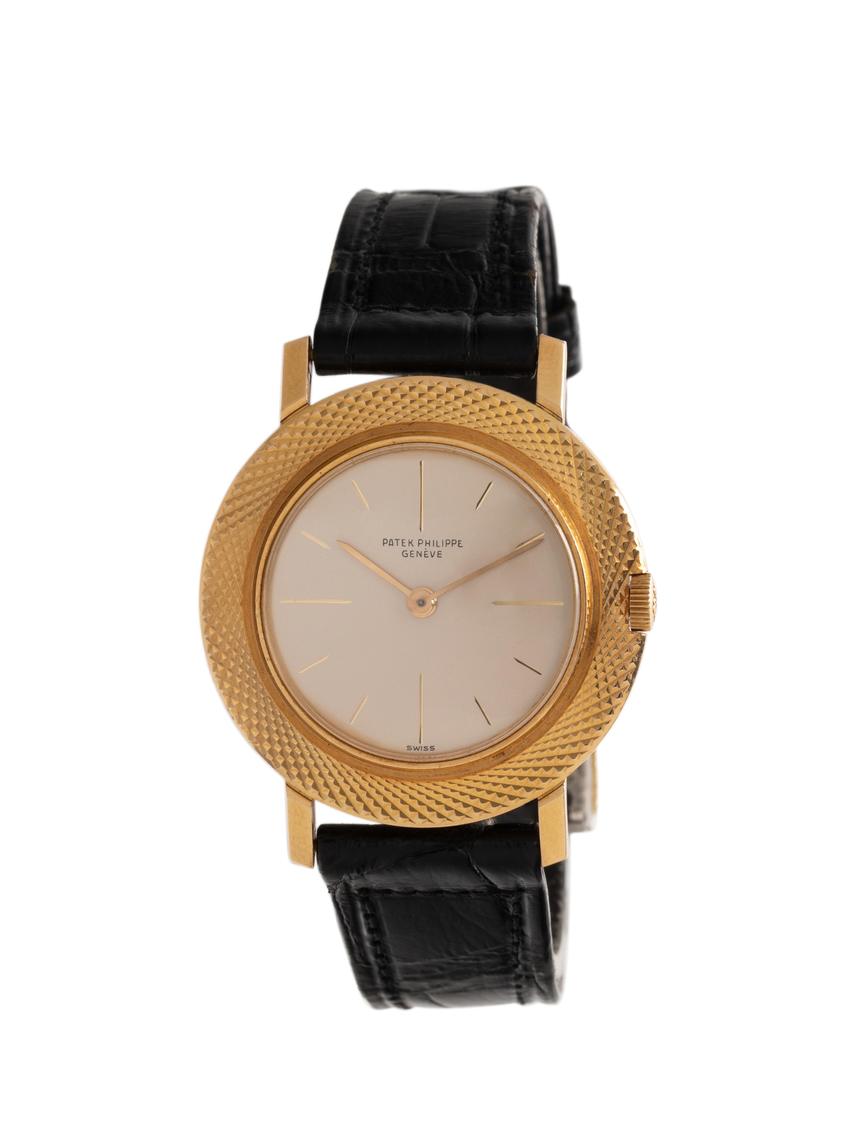 PATEK PHILIPPE, REF. 2594 18K YELLOW GOLD WRISTWATCH