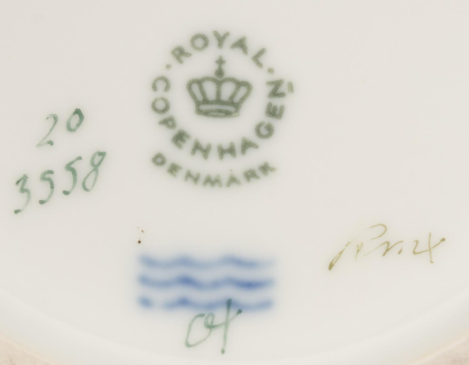 A Royal Copenhagen Flora Danica Porcelain Covered Tureen