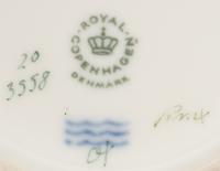 A Royal Copenhagen Flora Danica Porcelain Covered Tureen