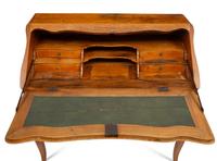 A Louis XV Provincial Fruitwood Bureau En Pente