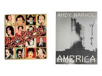 [ARTISTS BOOKS]. WARHOL, Andy (1928-1987). America . New York: Harper & Row, Publishers, 1985.