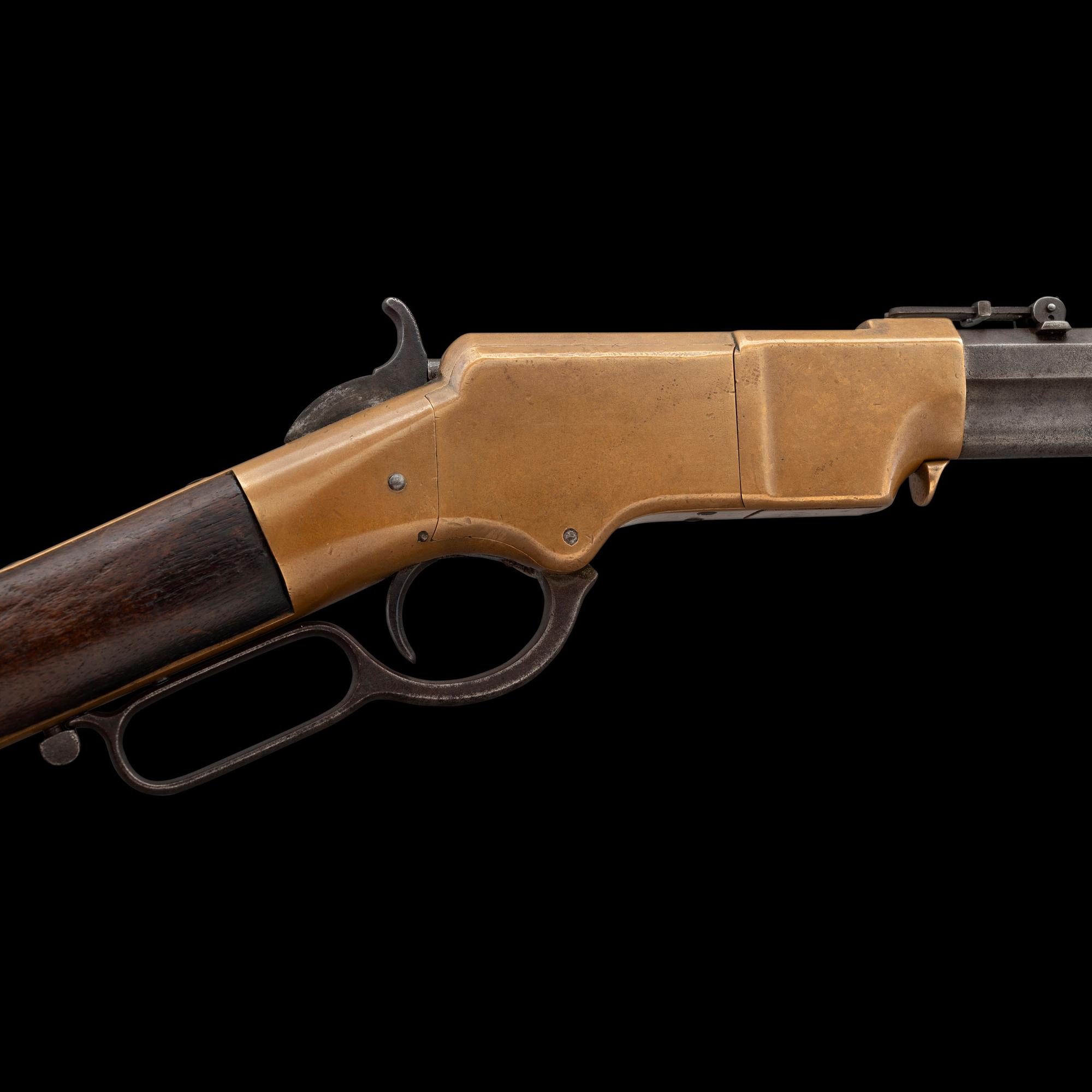 Maritally Marked 1st DC Cavalry Henry Rifle from the Collection of Charles Worman