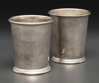 A Pair of Silver Julep Cups