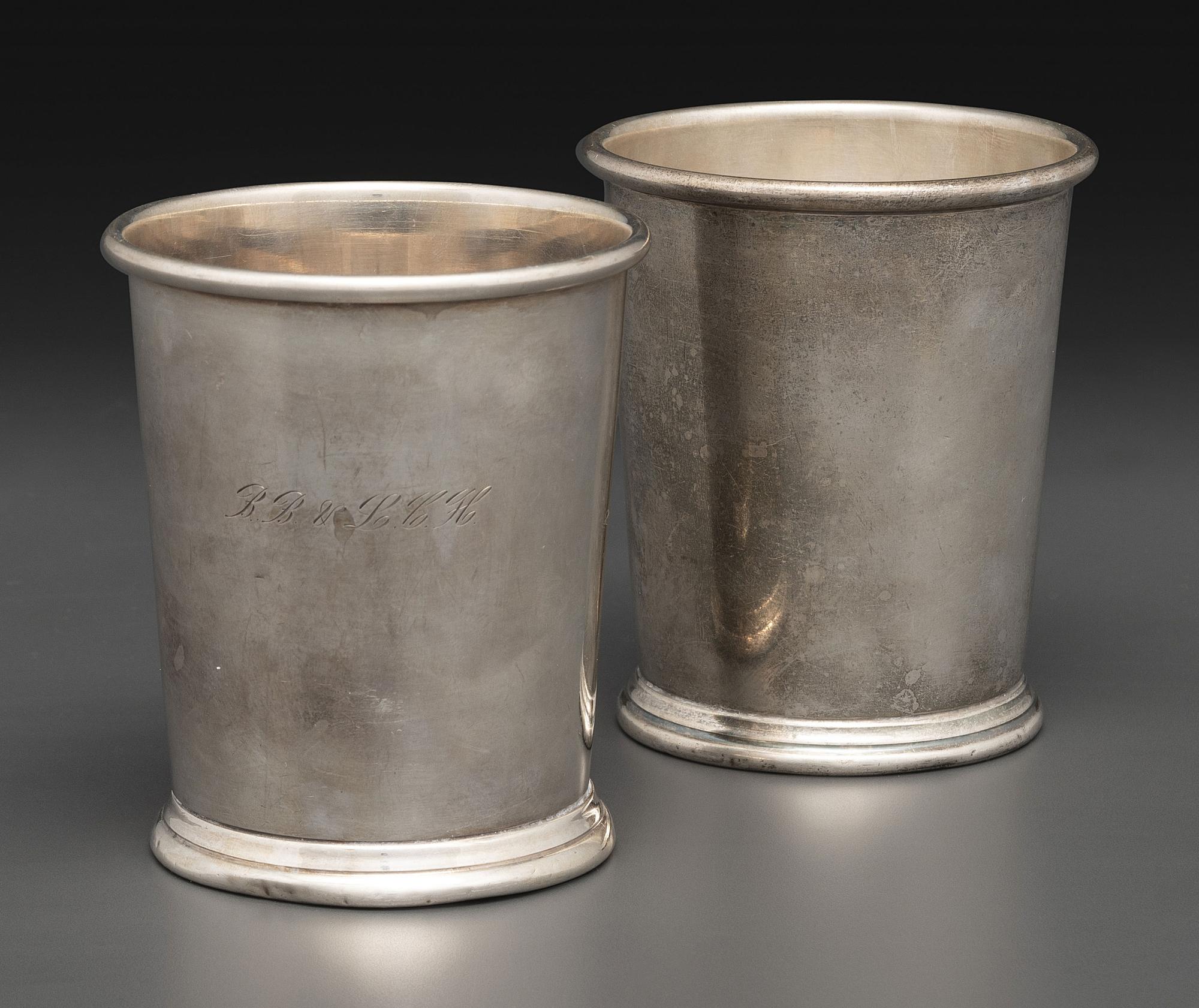 A Pair of Silver Julep Cups