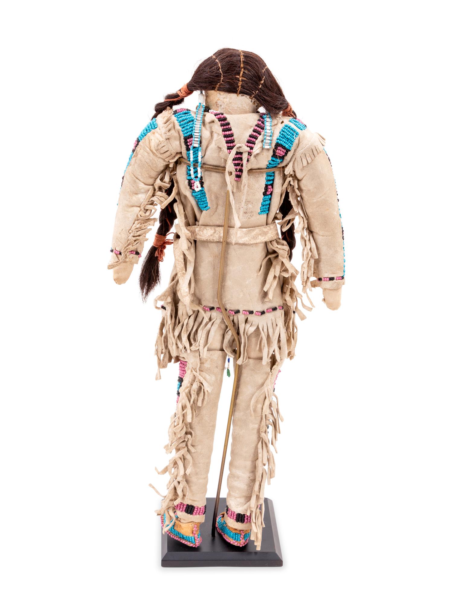 Dakota / Nakota Beaded Hide Male Doll