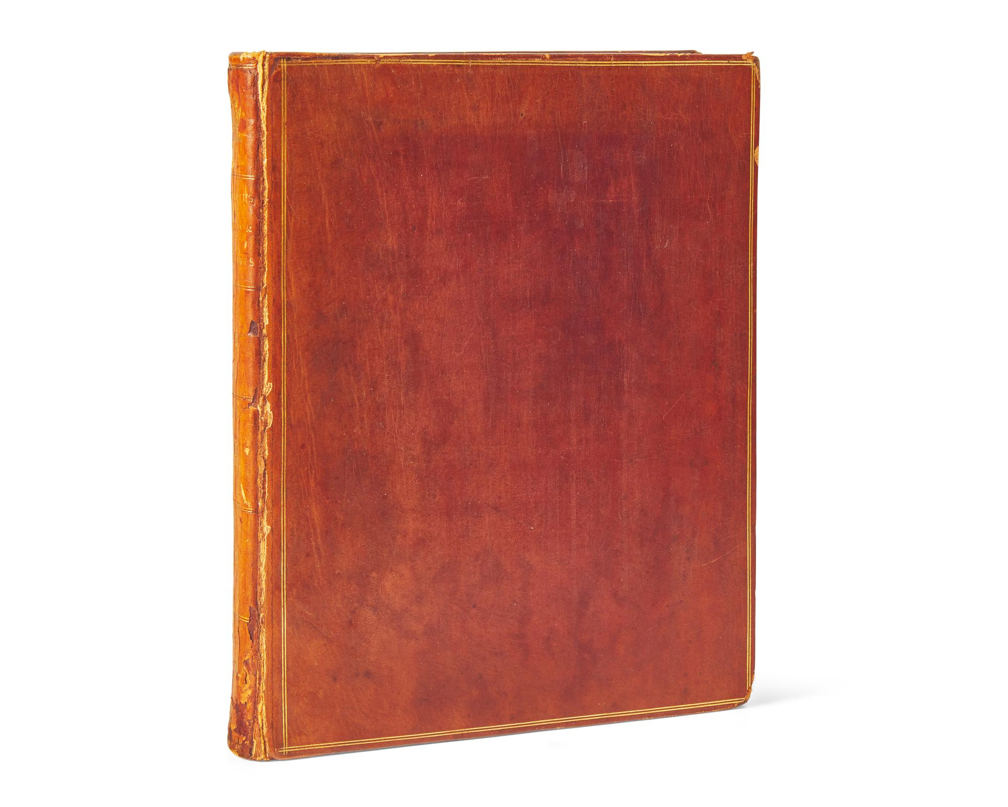 [SPORTING]. STRUTT, Joseph. Glic Gamena Angel Deod. Or, The Sports and Pastimes of the People of England... London: T. Bensley, 1801.