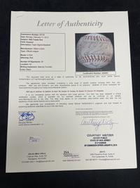 A 1953 Toledo Sox Team Signed Autograph Baseball (JSA Letter of Authenticity)