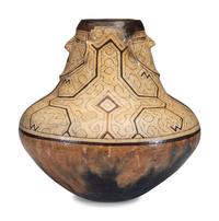 Peruvian Shipibo Storage Pottery Jar