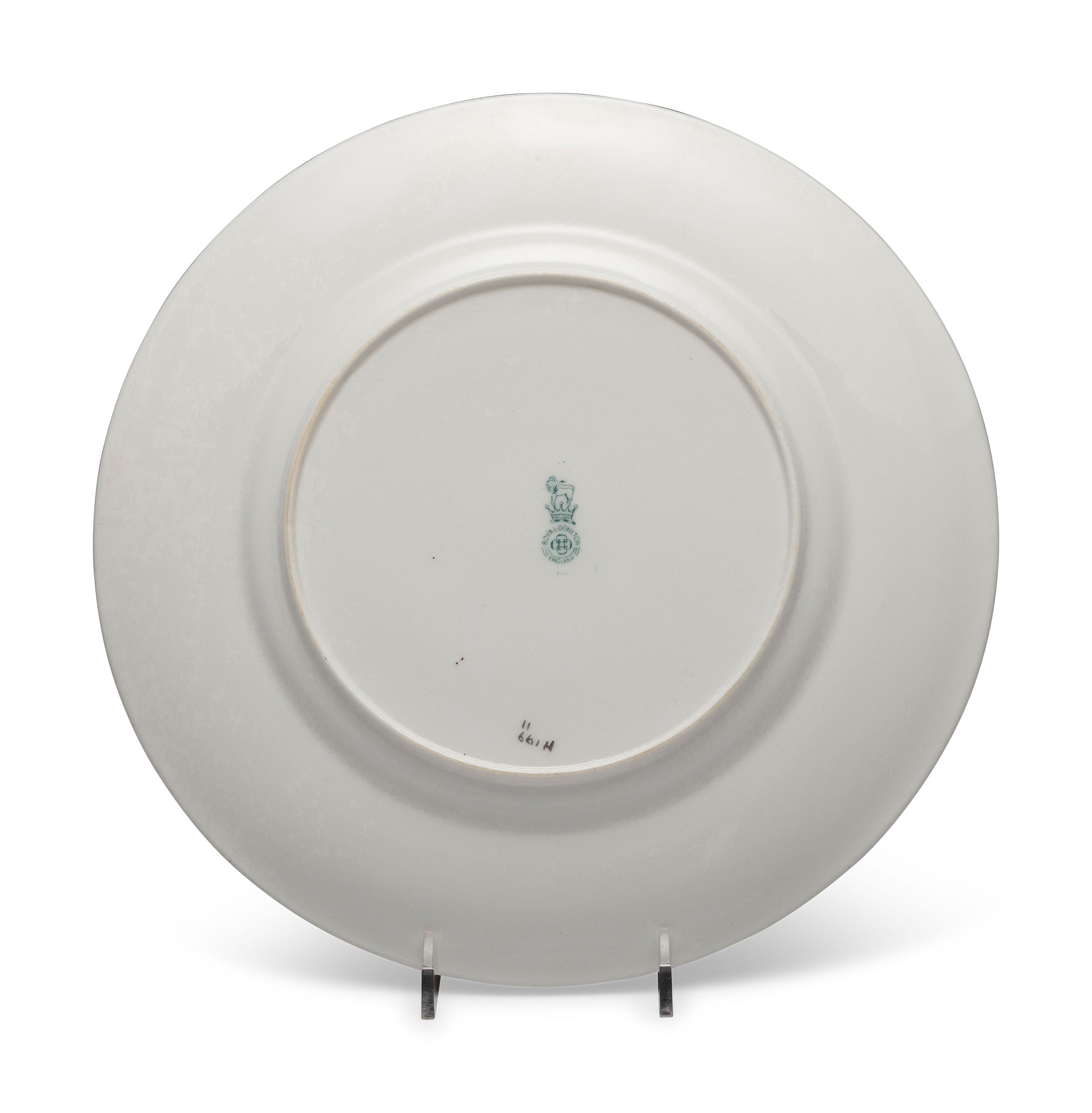 Twelve Royal Doulton Porcelain Plates